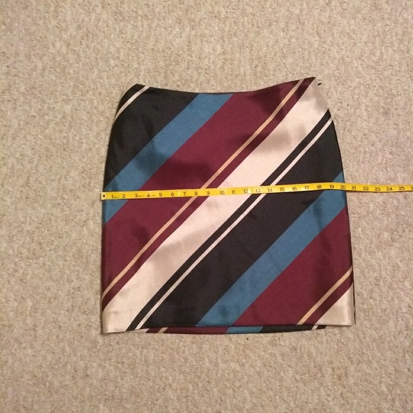 Ann Taylor Wide Stripe Skirt - Picture 5 of 5